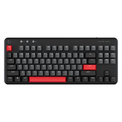 罗技G517无线机械键盘87键三模键盘陨石轴侧键宏编程