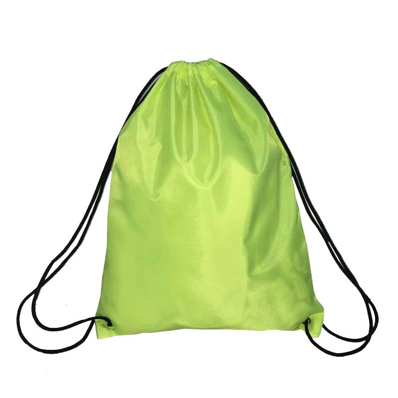 运动防水抽绳双肩包拉绳培训学生补习班袋子 印字logo 束口袋定制