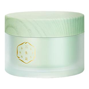 屈臣氏三生花控油焕颜净肤泥膜100克深层清洁控油净肤水润强吸附