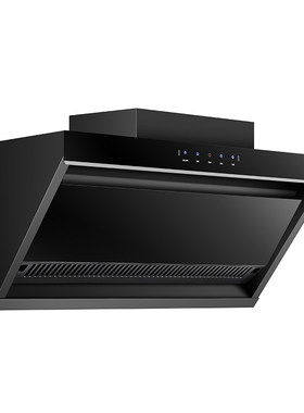 精品好货大吸力抽烟烟机家用厨房小型宽700mm矮机身自动清洗90cm