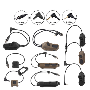 威迈斯PEQ15镭射2.5/3.5/L3接口单控双控鼠尾AXON点亮长亮SF鼠尾