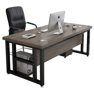 办公桌简约现代办公室桌子经理单人简易电脑桌台式桌椅组合老板桌