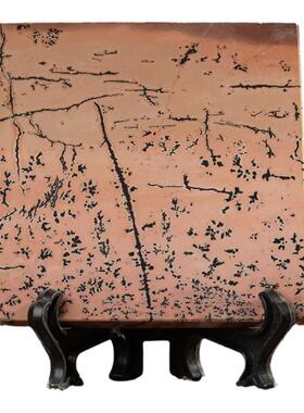 草花石装饰中式客厅书桌茶桌杯垫