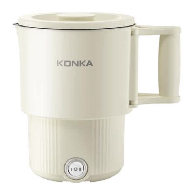 康佳出差旅行折叠电热水壶0.8L