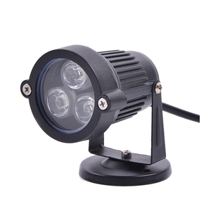 12V24v220V户外小射灯3W防水古楼瓦片瓦面瓦楞灯3W6w景观灯门头灯