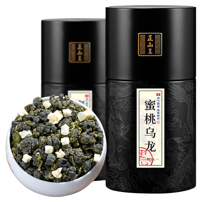 正山王蜜桃乌龙茶白桃乌龙茶水果茶果粒茶包冷泡茶铁观音茶叶500g