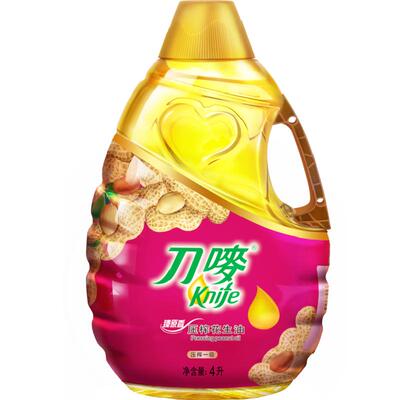 刀唛浓郁原香一级花生油4L