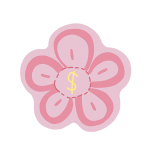 崇言创意有钱花异形皮革鼠标垫桌面办公电竞游戏防水小号滑鼠垫