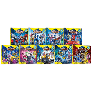 【3-8岁】迷你特工队超级恐龙力量图画故事书注音版（套装9册）惊奇和睿著 全故事注音 热播动画 中信出版社图书正版