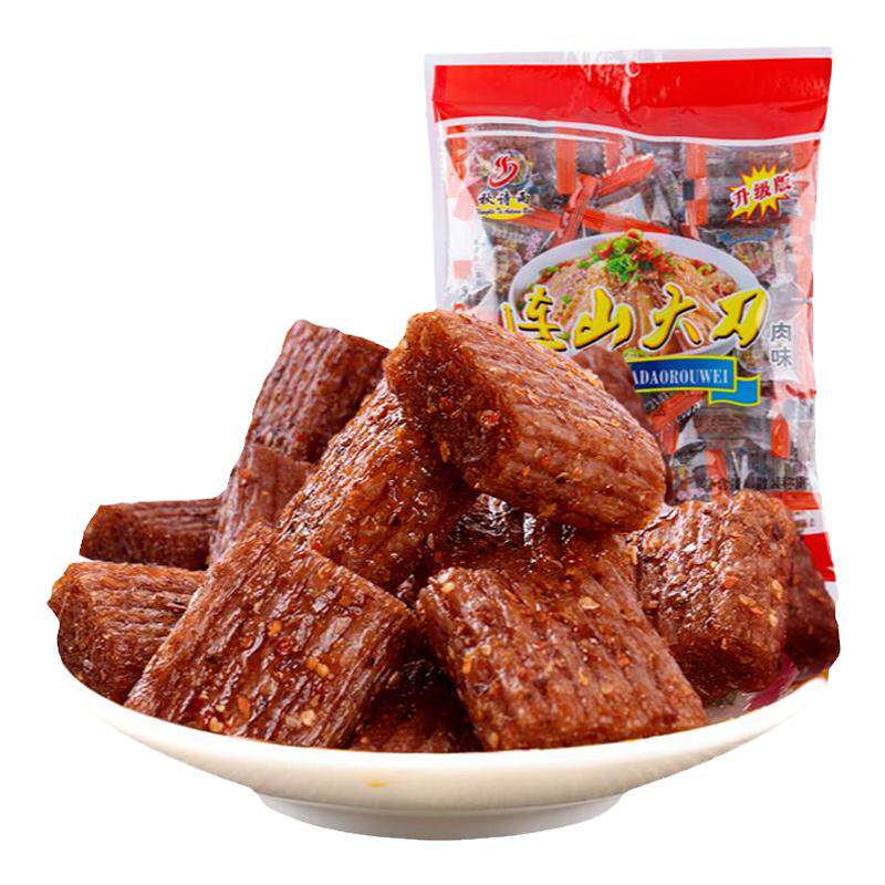 连山素大刀肉麻辣条网红大礼包