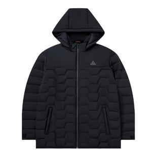 匹克轻薄排骨羽绒服男秋冬季男士短款连帽鸭绒轻便薄款运动外套