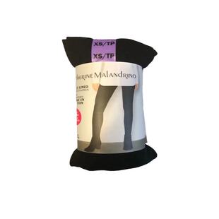 现货包邮  加拿大Catherine Malandrino 女士加绒保暖打底裤2个装