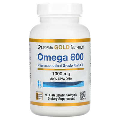 CGN加州黄金欧米伽800深海鱼油高纯度omega3甘油三酯