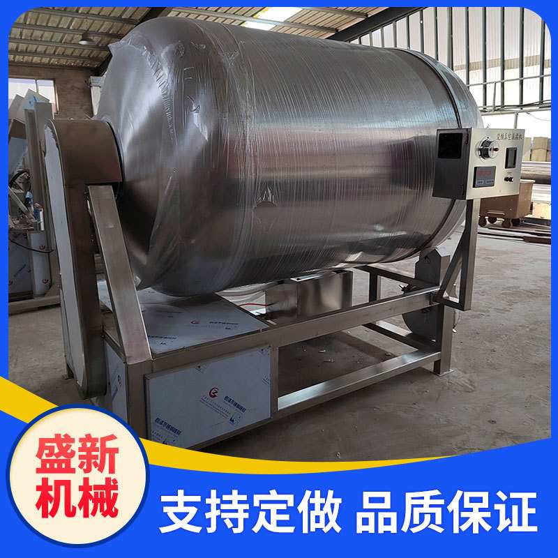 鸭肉智能全自动真空腌制机 烤鸭多功能呼吸式嫩化入味滚揉设备