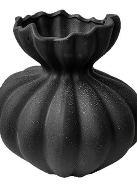 LIVETAIins侘寂风陶瓷花瓶装饰品