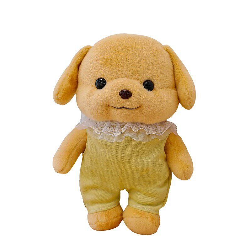 森贝儿贵宾犬穿衣毛绒公仔抱枕