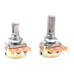 WH148单联双联 短柄长柄电位器B1k2k5k10k50k100k200k250k500k 1M