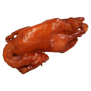 仿真沟帮子熏鸡模型烧鸡直播道具假熟食菜品模型餐饮烧腊店道具