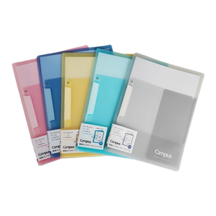 日本本土版KOKUYO国誉campus学习文件夹A4易分类清晰收纳试卷册