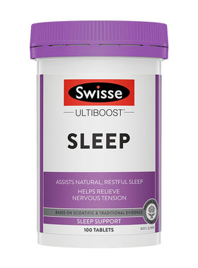 swisse睡眠片非安瓶非褪黑素gaba改善sleep安睡觉神器睡眠困难