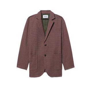 BEAMS BOY女装西装夹克新品复古日系通勤千鸟格西服外套160003XJ