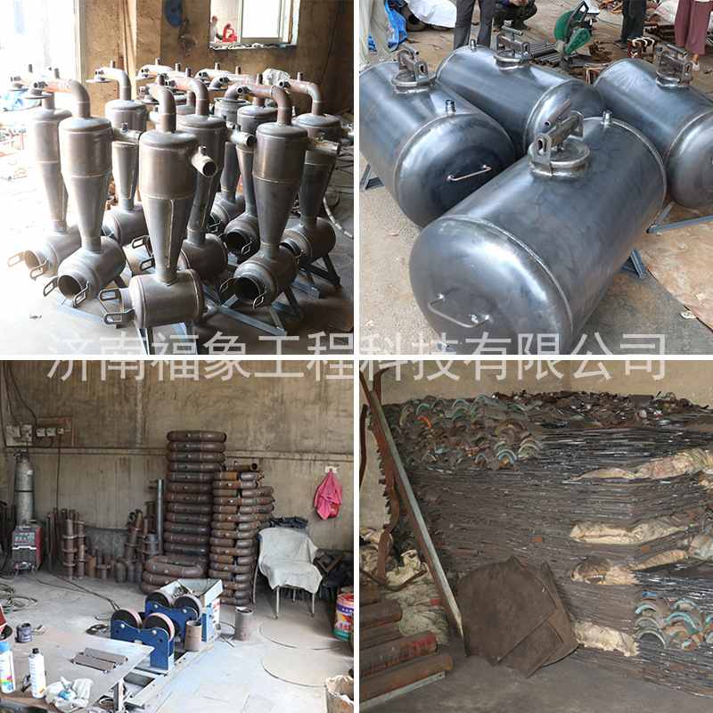 钢制农用灌溉水处理设备砂石分离器离心网式过滤器施肥罐离心过滤