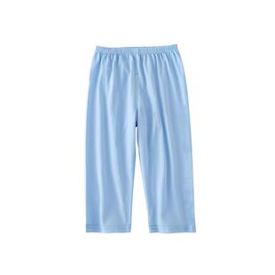 男童睡裤儿童纯棉薄款打底长裤宝宝秋裤家居裤全棉宽松春夏裤子