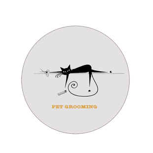 宠物美容台防滑垫宠物美容桌配件剪毛美容桌配件比赛垫子美容圆垫