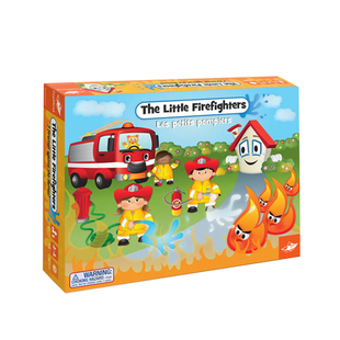 foxmind以色列桌游低幼团队协作类玩具小小神勇消防员3-4周岁