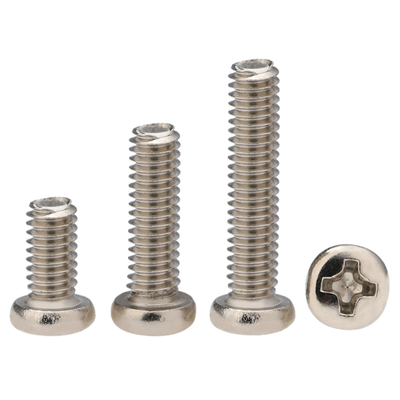 镀镍十字盘头机丝牙螺钉