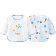 童泰新生婴儿儿衣服纯棉半背衣