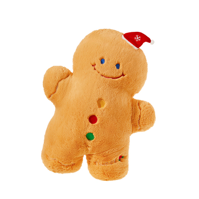 圣诞礼物姜饼人抱枕女生