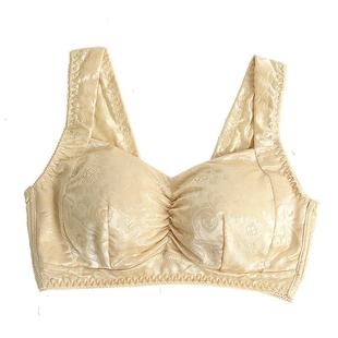 欧蜜莎5139无钢圈孕妇经期睡眠养护妈妈运动内衣光面背心式小抹胸