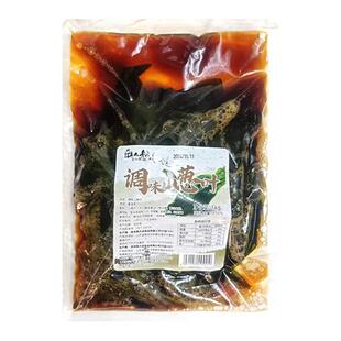 韩大叔山葱叶泡菜1kg韩国烤肉食材寒葱叶烧烤山蒜叶即食酱菜商用