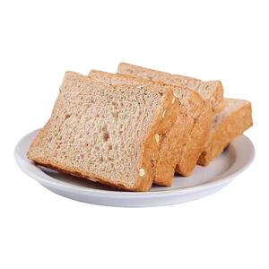 全麦面包无糖精0脂肪低减代餐饱腹食品荞麦粗粮整箱早餐黑麦吐司