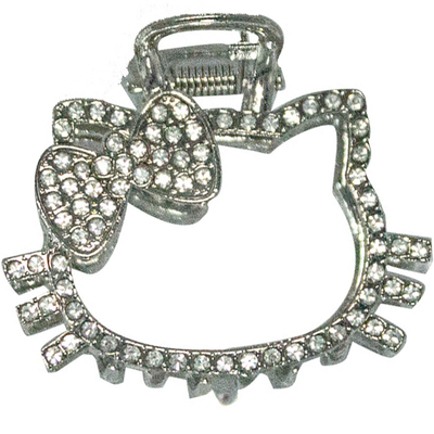 韩国可爱水钻HelloKitty发夹