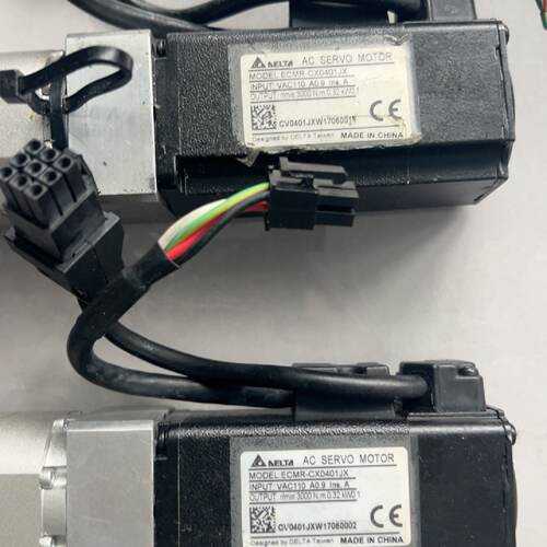 溢价-台达伺服电机ECMR-CX0401JX，100W，输入VAC