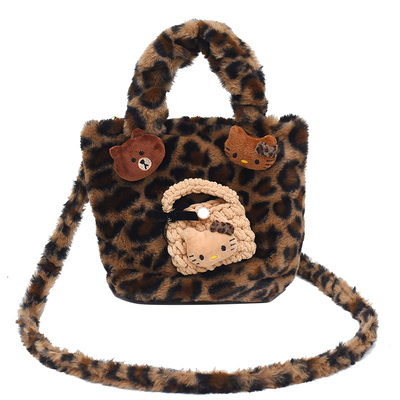 小众毛茸茸包包女2025新款