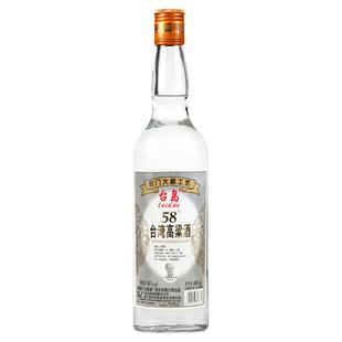 台岛(taidao)台湾高粱酒58度600ml单瓶浓香型瓶装高度白酒