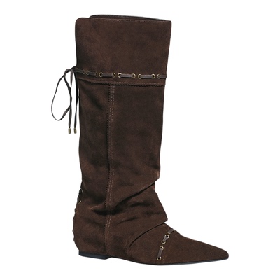 unfolio可折叠尖头长靴