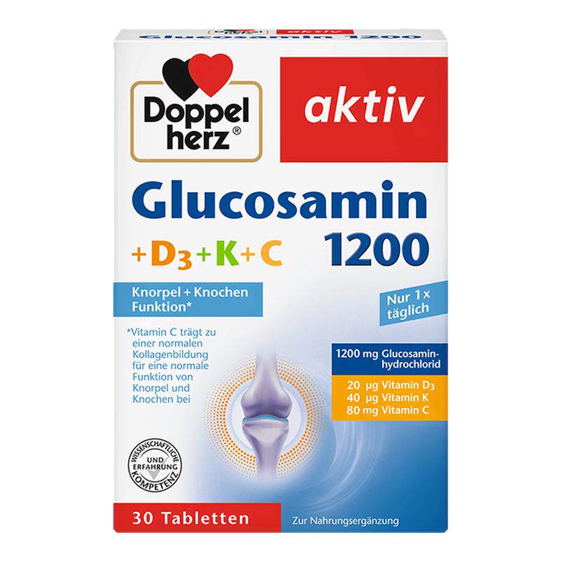 德国双心氨糖软骨素30粒