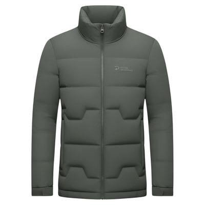 2025冬季轻薄羽绒服男冬装爸爸装中年羽绒服商务休闲爸爸男装外套