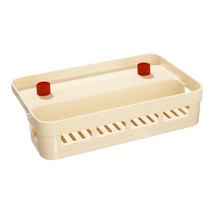 奶油风水槽沥水置物架厨房水池洗碗擦收纳架洗漱台面盆水池置物架