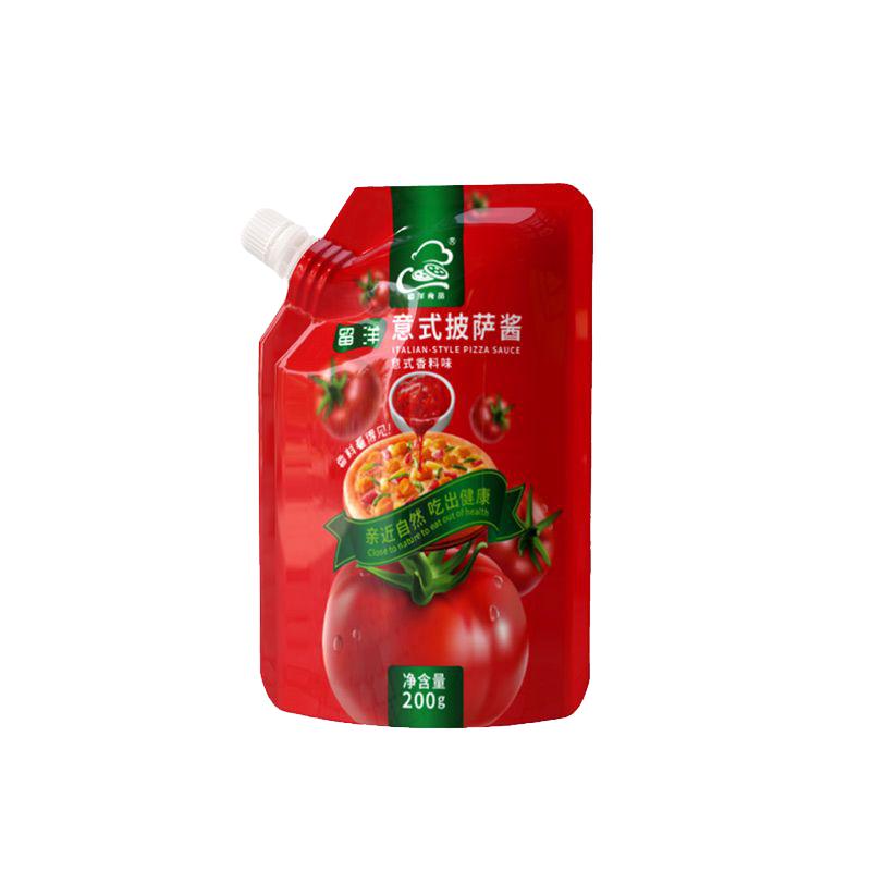 200克意式披萨酱小包装家用意面酱番茄酱调味酱烤肉酱手抓饼烘培