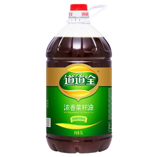 道道全浓香菜籽油食用油非转基因物理压榨菜子油植物油家用粮油