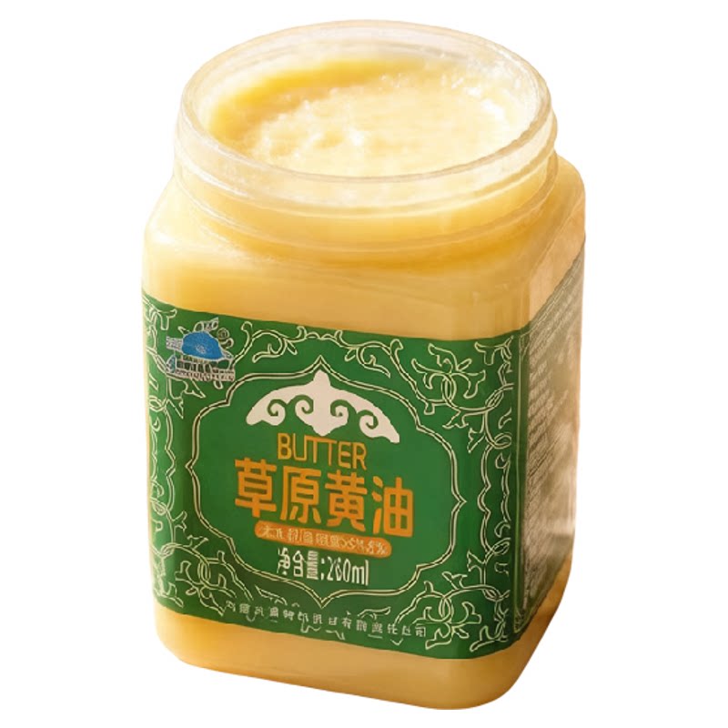 【顺丰包邮】奥特尔草原黄油260ml常温食用酥油奶油动物黄油饼干