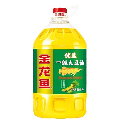 5L金龙鱼一级大豆油非转基因