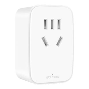 鸿雁定时智能插座远程控制已接入米家APP语音控制插头