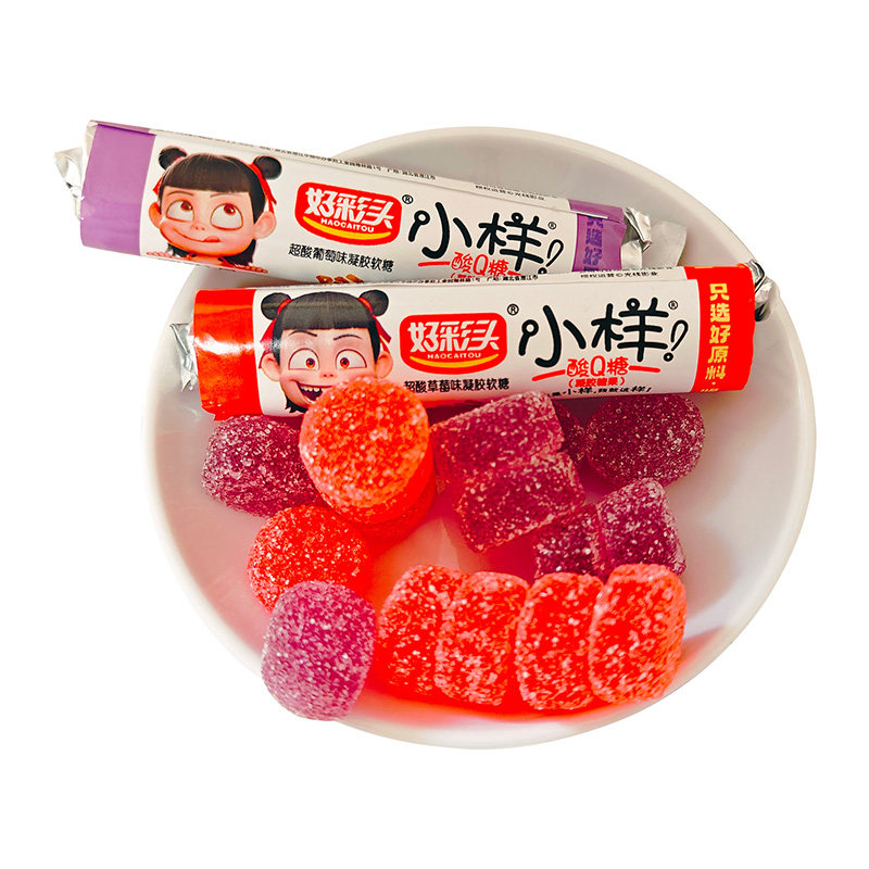 小样哪吒酸Q糖散装多口味软糖