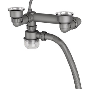 箭牌水槽下水管配件双槽洗菜盆下水管配件单槽洗菜盆下水管配件单